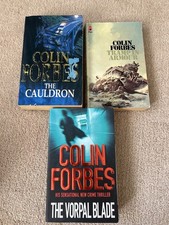 Colin Forbes Books x 3