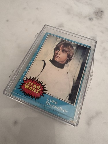 Star wars topps 1977 - 1977, blue
