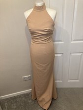 JARLO UK 8 Dress Beige Long