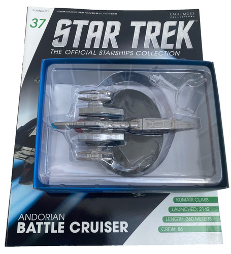 Star trek andorian eaglemoss - star,