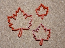 Autumnal Leaf Cookie Cutter - Great For Bakes, Crafts, Fondant And More...