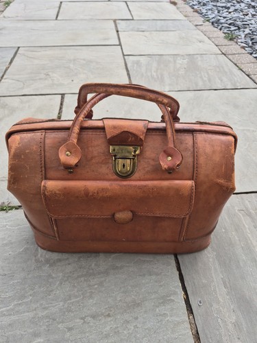 Vintage brown leather - vintage,