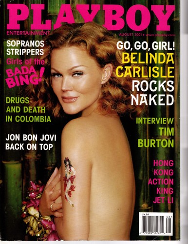 Playboy magazine august 2001 - magazine,