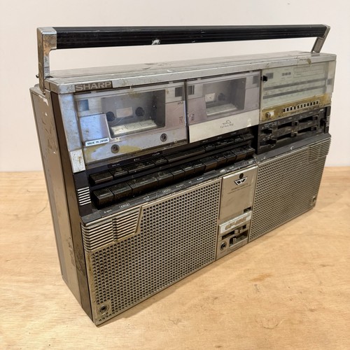 Sharp 555 band boombox - gf-555, ~