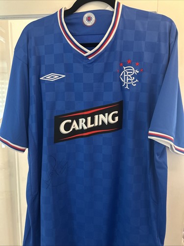 Rangers shirt signed - signed, by