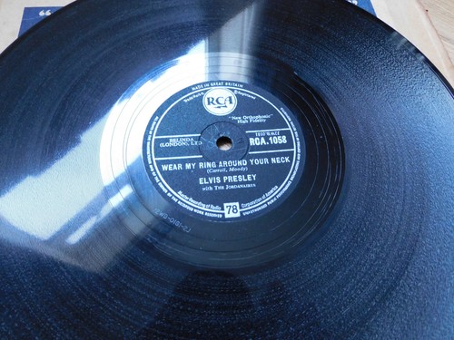 Elvis presley original 78 - original, uk