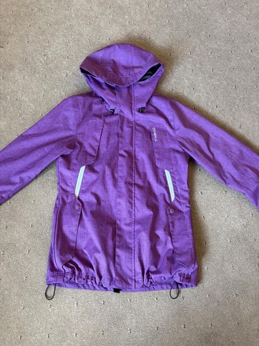 Neill purple hooded jacket - hooded,