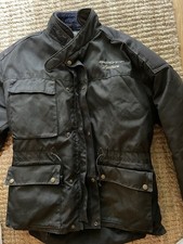 Scott Leathers Men’s  Motorcycle Jacket Acrylic Size XL Black