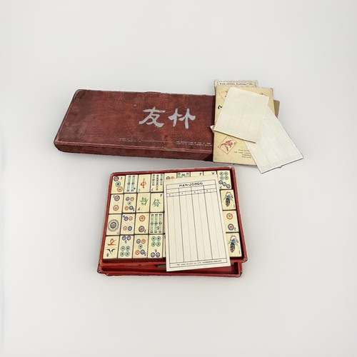 Bamboo mahjong set chad - mahjong,