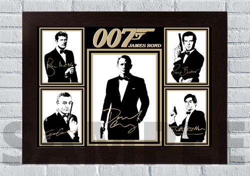 James bond 007 signed - bond,