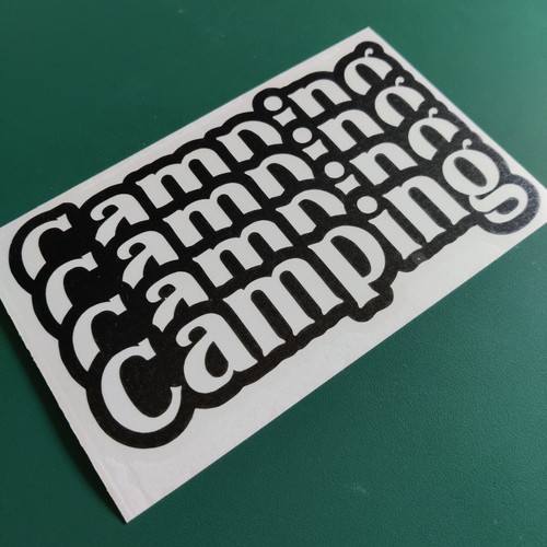 Camping ways text - ways,