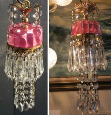 SWAG lamp chandelier Vintage