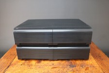 Vintage Cassette Case Storage 2 Draw Box Holds 20 Cassette Tapes x2 Retro