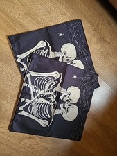 Skeleton Lovers Cushion Covers 45inch X2 New Gothic