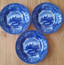 British Anchor 9” Plate Ye Olde Historical Pottery No 7 x 3