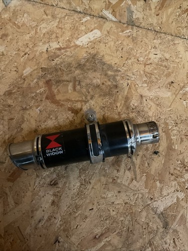 Suzuki 650 rear exhaust - rear,
