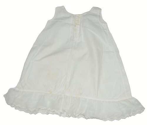 Antique childs cotton dress - antique,