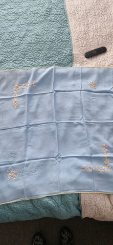 Vintage embroidered blue - vintage,