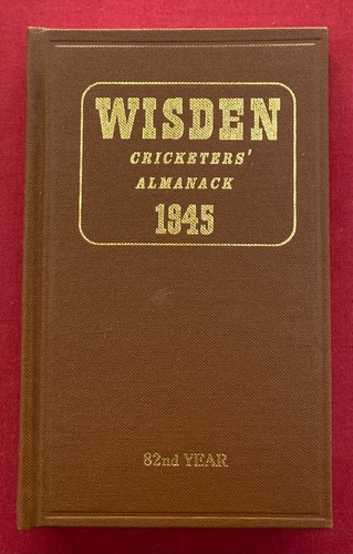 1945 wisden willows - willows, hardback