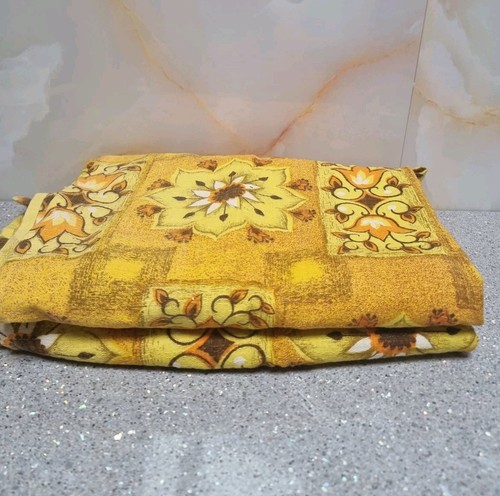 Vintage 1970s retro - vintage, curtains