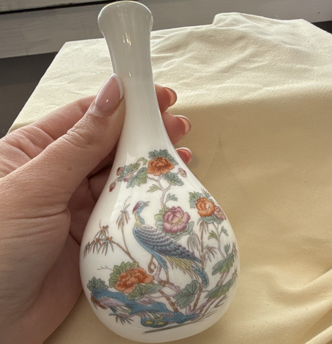Wedgwood kutani crane bone - kutani,