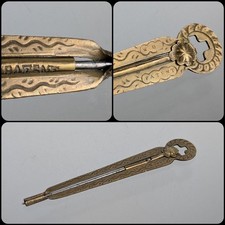 Antique Patent Brass & Steel