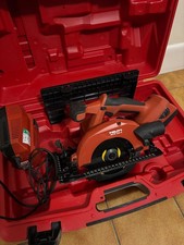 Hilti SCW 22-A Cordless 22V Circular Saw 5.2Ah Battery 240v Charger C-4/36 Case