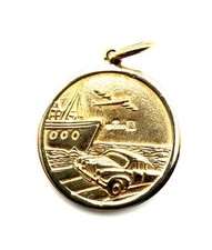 9ct Gold Saint Christopher