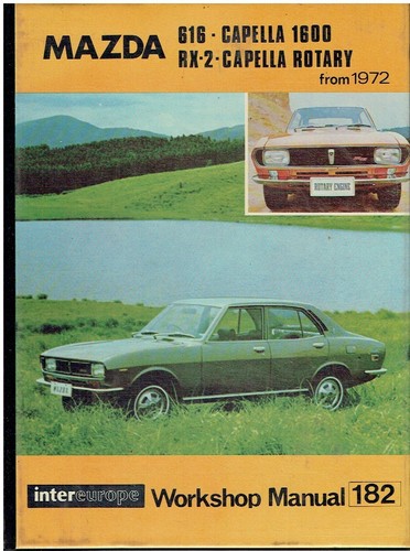 Mazda 616 rx2 capella saloon - rx2,
