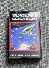 QS Asteroids 16K ZX81  Tested & Working 1982