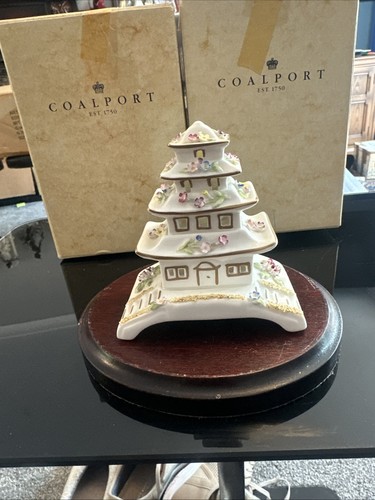 Vintage coalport pagoda house - pagoda,