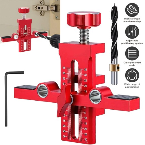 Cabinet door installation - installation, jig