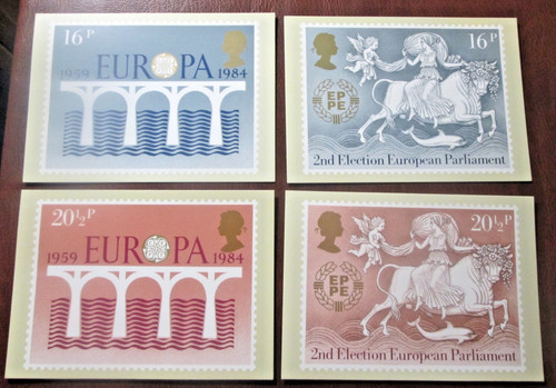 Phq cards 1984 - 1984, -europa