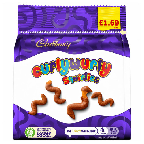 Cadbury curly wurly squirlies - cadbury,