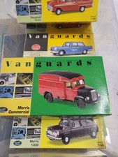 Six Vanguard Model Cars Morris, Triumph, Vauxhall, MGA Convertible 