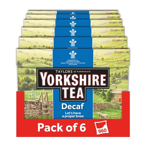 Yorkshire tea decaf 960 - yorkshire, decaf,