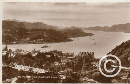 Oban and sound kerrera - of,