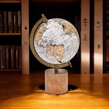 Small Antique White Globe