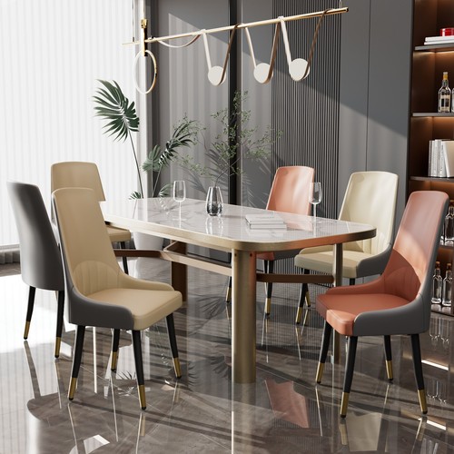 Upholstered faux leather - upholstered,