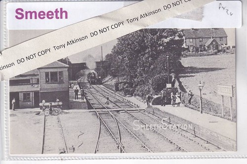 Smeeth railway station old - ,