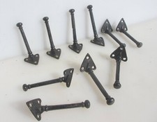 Victorian Iron Coat Hook Hat Hanger Old Church Antique A.K Kenrick - £7 each