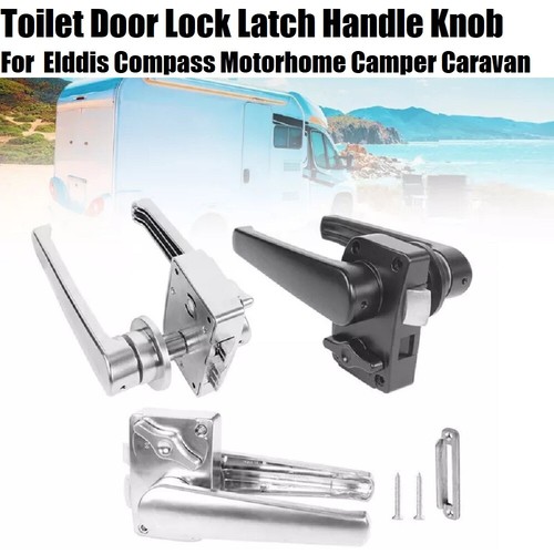 Toilet door lock - rv, bathroom