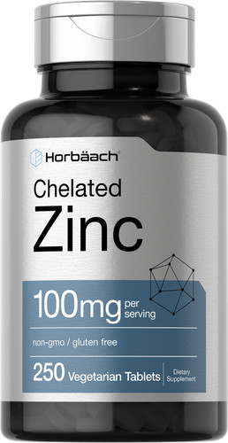 Chelated zinc supplement 100mg - zinc,