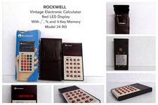 Vintage Rockwell Calculator