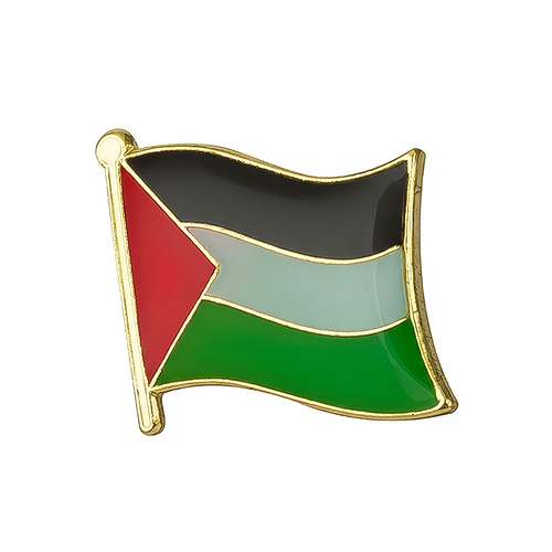 Palestine palestinian flag pin - palestinian,