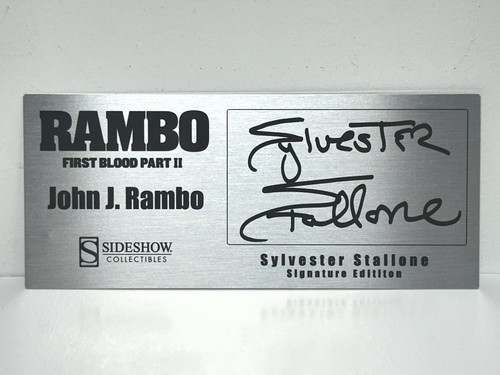 Sylvester stallone signed - sylvester,