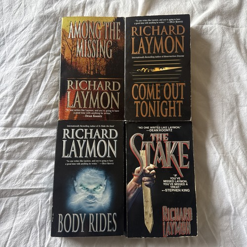 Lot horror books by - books,