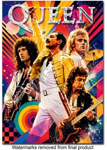 Queen poster starring - poster.,