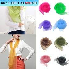 Women Thin Silk Scarves