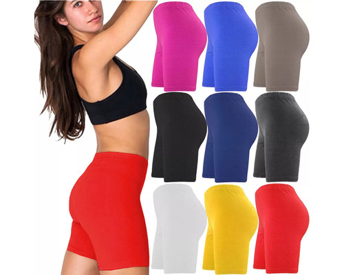 Cycling shorts length over - shorts,